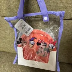 匿名送料込　新品★ディズニーストア　夏祭りくじ　ミッキー　プレート&バッグセット
