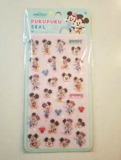 ぷくぷくシール ディズニー ミッキー☆ミニー