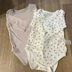 ベビー ボディスーツ 2枚セット 70cm