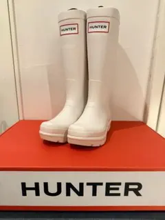 専用】HUNTER レインブーツ ライトブルー UK5 EU38 - メルカリ