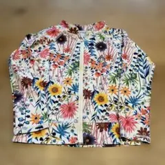 OCEAN&GROUND 花柄キッズラッシュガード 110