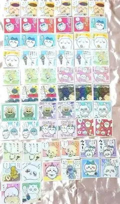 セリア　ちいかわ　シールコレクション　62枚　 まとめ売り