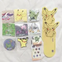 ポケモン くら寿司 ステッカー ホログラムマグネット ラバーキーホルダー シート