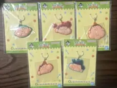 クレヨンしんちゃん 一番くじ G賞 ラバーマーカーチャーム 5種