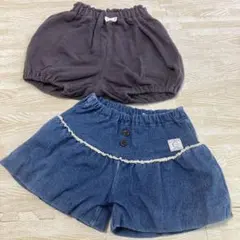 90㎝女の子夏ズボンまとめ売り