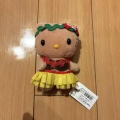 ハローキティ 日焼け ドレッドヘアー ぬいぐるみ マスコット 7306
