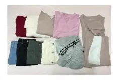 レディース服10点まとめ売り　ニットスカートワンピース　UNIQLO,fifth