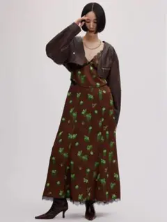 Ameri CLARA SATIN CAMI DRESS