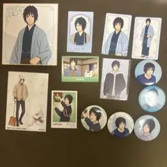 1セットのみ】夏目友人帳 田沼要 カード カフェ クリアチェキカード