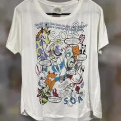 ScoLar / 半袖Tシャツ / ホワイト/ Mサイズのサムネイル