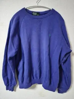 80s後半〜90s 緑タグ ポロラルフローレン スウェット 短丈