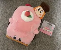 星のカービィ　KIRBY CAFE くるまほおばりケーキ　ぬいぐるみ　一番くじ