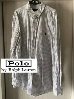 ポロラルフローレンPolo by Ralph Lauren チェックシャツ XL