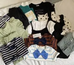 可愛い女の子服　まとめ売り14点　130