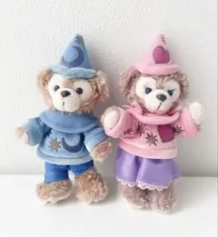 ダッフィー シェリーメイ TDS ぬいぐるみ ぬいぐるみバッチ ディズニーシー