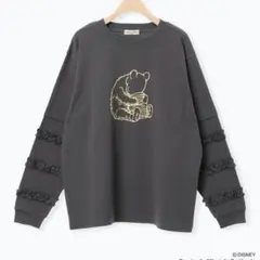 サマンサモスモス❤今期新作・完売品❤【Disney】くまのプーさん袖フリルロンT