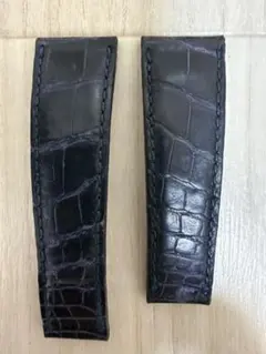 IWC 純正 アリゲーター ストラップ ブラック 21mm - メルカリ