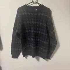 90's ORVIS 立体編みニットセーター USA製 SIZE Mのサムネイル