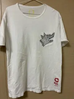 REAL MAD DOG プリント ポケットTシャツ　　cloveruのTシャツのサムネイル