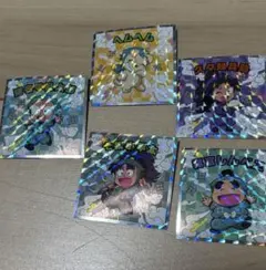 ロッテ 忍たま乱太郎マン シール 5枚セット