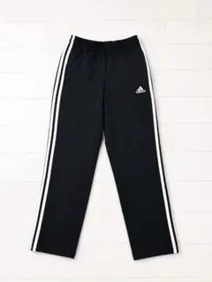 【即売れ必須・一点物】アディダス ジャージ パンツ 黒 白 3本ライン Sのサムネイル
