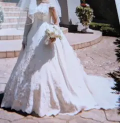 クリーニング済】ウエディングドレス pronovias wmicheal - メルカリ
