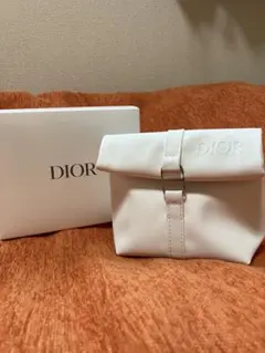DIOR ホワイト ポーチ 箱付き