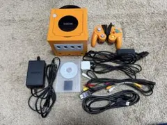 【美品】オレンジ ゲームキューブ 本体 ゲームボーイプレイヤー