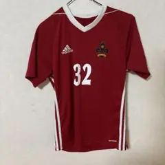ツエーゲン金沢adidas サッカーシャツ 赤 32
