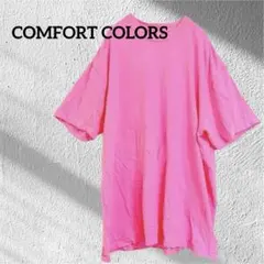 コンフォートカラーズ 半袖 Tシャツ XL ピンク ゆるだぼ オーバーサイズのサムネイル