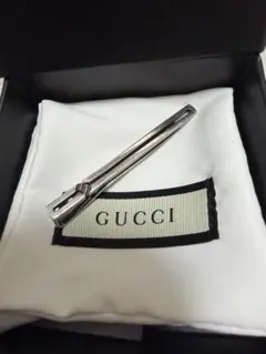 GUCCI シルバー ネクタイピン 箱付き 2026年最新】GUCCI カラー：シルバー系 メンズ ネクタイピンの人気