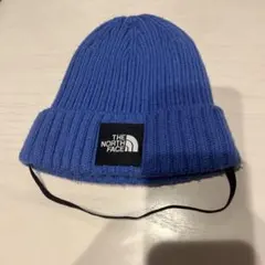 THE NORTH FACE 青 ニット帽