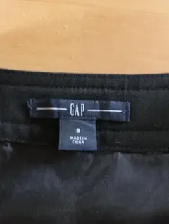 Gap ブラック 半袖ワンピース