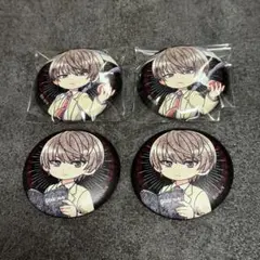 DEATH NOTE レザー缶バッジ 4個セット　夜神月