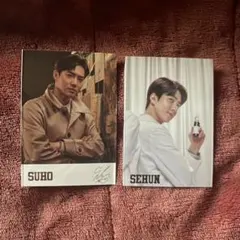 EXO スホ　チェン　セフン　チャニョル　トレカ　nature republic