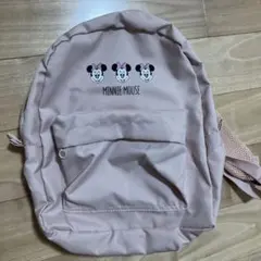 ミニーマウス ピンク リュック　キッズ