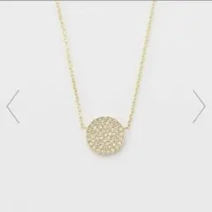 ageteアガット　k18ダイヤモンドネックレス