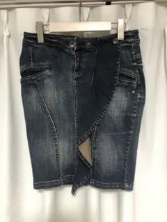 コンパニーアイタリアーナ ストレッチデニム　スカート イタリア製