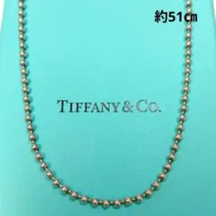 希少✨️ティファニー 86cm ボールチェーンネックレス SV925 B−93 