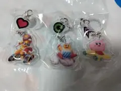 カービィのエアライダー パワーアップ！アクリルチャーム　カービィ デデデ他