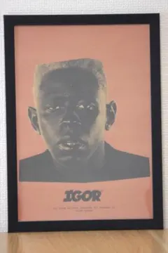 タイラー・ザ・クリエイター　Tyler,The Creator　ポスター　額付き