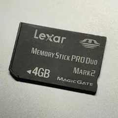 Lexar 4GB メモリースティック PRO Duo MARK2