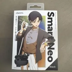 cheero Smart Neo ワイヤレスイヤフォン ブラック