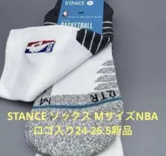 STANCE フュージョンバスケットボールソックス Mサイズ NBAロゴ入りのサムネイル