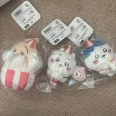 ちいかわ　ハチワレ　うさぎ　3体セット　ちいかわらんどうきうきマスコット