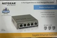 新品未開封NETGEAR GS105E ギガビットスイッチ