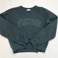 スウェット ロゴT レディース 深緑 レディース Mサイズ