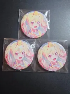 プロセカ 天馬咲希 グリ缶 グリッター缶バッジ 6C ひなまつり 3点