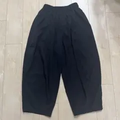 PMサイズ for/c（フォーシー）イージーコクーンパンツ ブラック