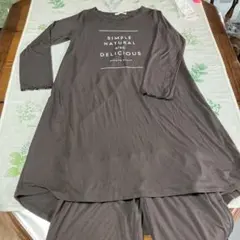 gelato pique ブラウンルームウェア Fサイズ